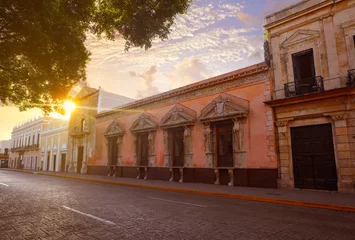 Foto auf Leinwand Merida Montejo house Nat heritage Yucatan © lunamarina