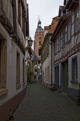 Fototapeta na wymiar In der Altstadt von Neustadt a.d. Weinstrasse