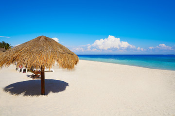 Puerto Morelos beach in Riviera Maya