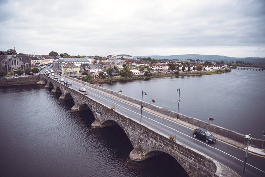 Bridge across river