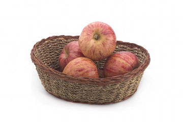 Apples in a basket