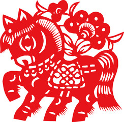 Chinese traditional Chinese zodiac pattern