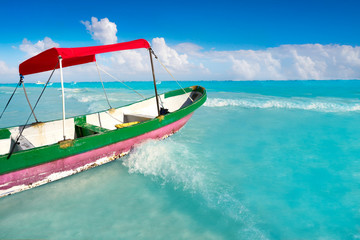 Obraz premium Tulum Caribbean beach in Riviera Maya