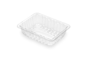 transparent food container