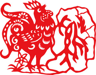 Chinese traditional Chinese zodiac pattern