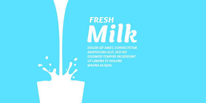 The original concept poster to advertise milk.