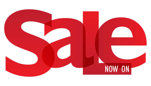 SALE NOW ON Letters Icon