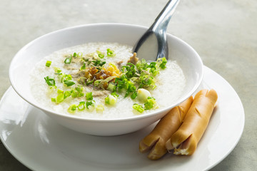 Pork Rice Porridge.