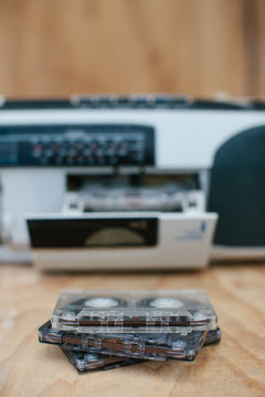 Old cassette tape
