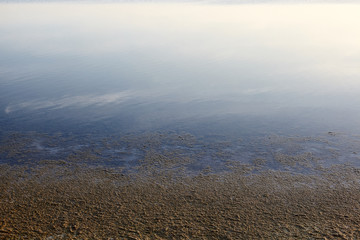 River water background.