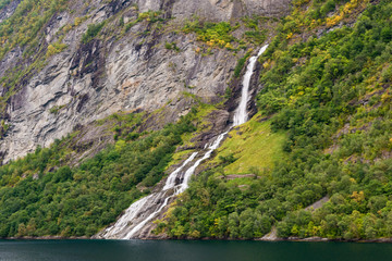 On the way to Geiranger in Norway