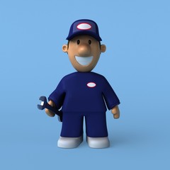 Mechanic - 3D Illustration