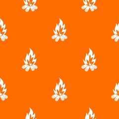 Bonfire pattern seamless