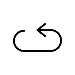 Line flat icon