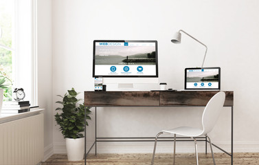 home office devices web design