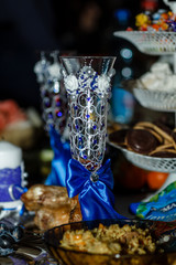 Декорированные фужеры