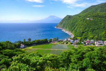 Nishiizu-Küste und Mt. Fuji