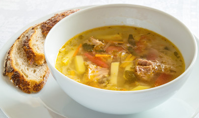 sauerkraut and pork soup