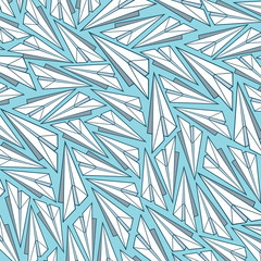 background pattern with paper planes