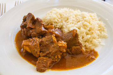 agneau au curry