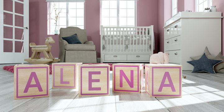 W&uuml;rfel Name - Alena