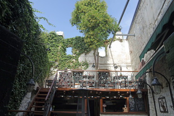 old town of croatian city trogir