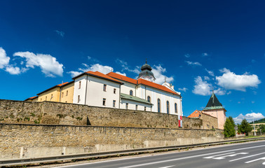 Fototapeta na wymiar Franciscans Church of the Holy Ghost in Levoca, Slovakia