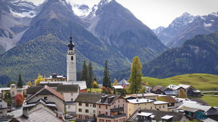 Schweiz Graubünden Unterengadin 3 Ftan