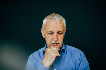 Älterer Mann