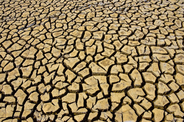 soil drought cracks texture background for design.