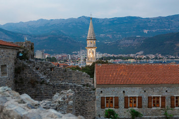 Obraz premium old town in Budva, Montenegro