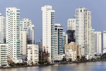 Fototapeta na wymiar Cartagena's Residential District