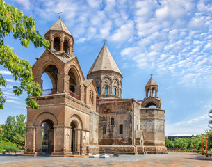 Echmiadzin Cathedral. Armenia - obrazy, fototapety, plakaty