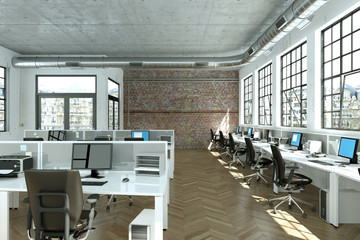 moderne Büro Visualisierung