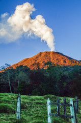 Turrialba Volcano euroption