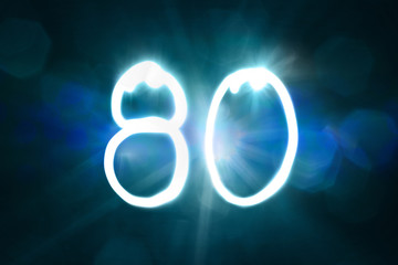 80 Lichtmalerei