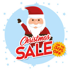 christmas sale banner background