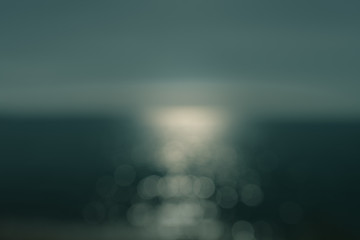 minimalist out of focus view of a body of water