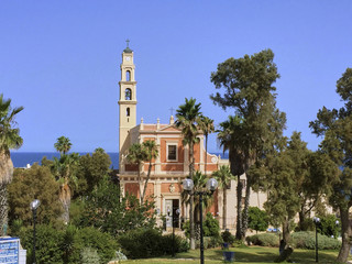 Obraz premium St. Peters Church In Jaffa