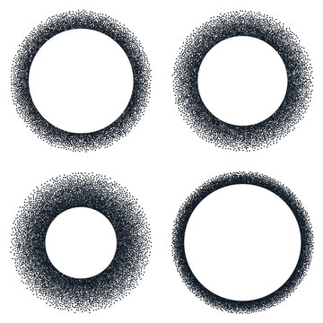 Stiple Abstract Halftone Backgrounds. EPS 10 vector