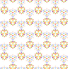 Kaleidoscope seamless pattern