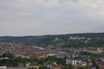 Obraz premium ビュルツブルク旧市街