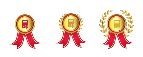 Urkunde - Auszeichnungen - Medaillen