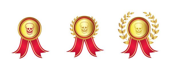 Totenkopf - Auszeichnungen - Medaillen