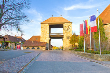 Deutsches Weintor in Schweigen-Rechtenbach - Rheinland-Pfalz
