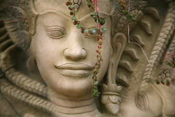 Fototapeta premium Angkor art images / Cambodia sculpture : art photography