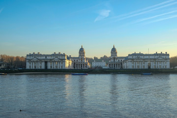 Fototapeta premium Royal Naval College at Greenwich in London.