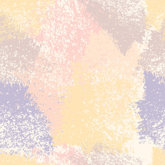 Hand drawn abstract repeat pattern. Vector pastel brushstrokes.