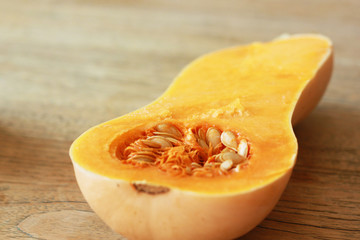 Delicious orange butternut pumkin 