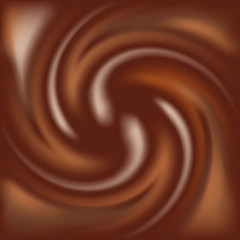 Abstract chocolate background vector illustration